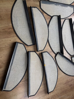 Kobercové nášlapy na schody 15ks - 11