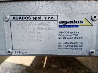 Přívěsný vozík Agados VZ-41 Express - 11