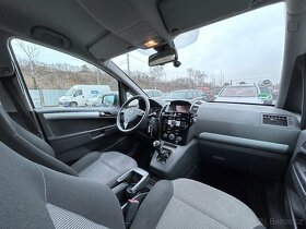 Opel Zafira B 1,8 16V 7 míst, bílá, 2011 - 11