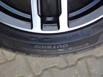 ALU kola 5x100 r17 + pneu - 11