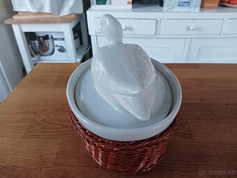 PORCELÁNOVÁ ZAPÉKACÍ TERINA KAČENKA FRANCIE - 11