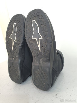 45 Alpinestars kožený boty na motorku - 11