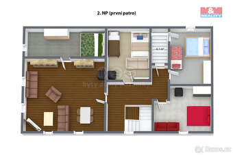 Prodej chalupy, 215 m² UP, 323 m² NP, Bochov-Sovolusky - 11