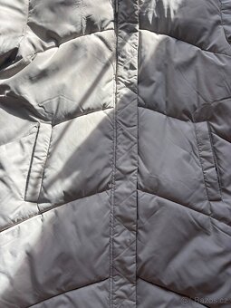 Hřejivá teplá delší bunda - kabát, nová Vel. XL - 11