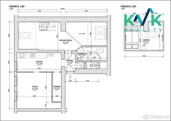 Prostorný byt 3+1, 90 m², po rekonstrukci, 15 min. pěšky do  - 11