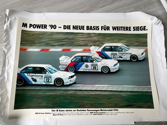 ORIGINÁL PLAKÁTY BMW E30 E36 M1 - 11