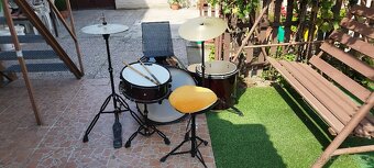 Prodám bicí soupravu – kompletní sada - 11
