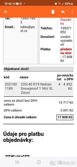 4X ZIMNÍ PNEU NOKIAN TYRES 235/40 R19 - 11