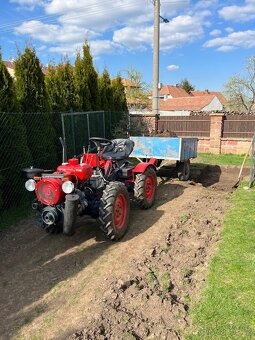 Malotraktor TK - hydraulické řízení … - 11