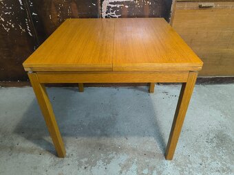 Retro jídelní rozkládací stůl - Brusel 70. léta - 11