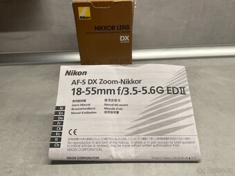 Objektiv Nikon AF-S DX NIKKOR 18-55mm f/3.5-5.6G VR II - 11