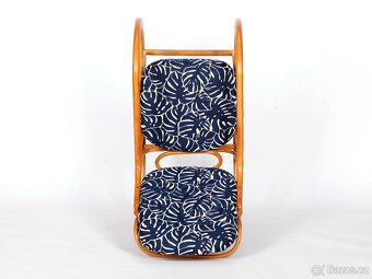 Houpací křeslo TON Dondolo, nové luxusní čalounění. - 11