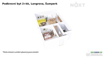 Pronájem byt 2+kk, 46㎡ - 11