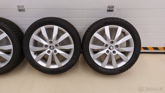 zimní alu Kola 5x112 Crystal Octaviia III Face, 205/50/17 - 11