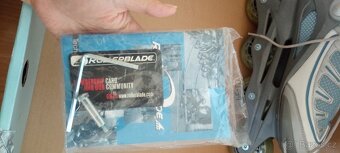 Dámské kolečkové brusle světlé Rollerblade - 11