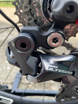 Triatlonové kolo – rám Quintana Roo PRsix (54 cm), Ultegra D - 11