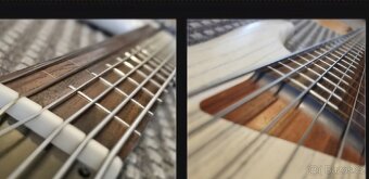Aktiv Hybrid 4+2 fretless bezpražcová baskytara Ibanez - 11
