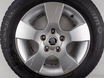 Škoda Octavia - Originání 15" alu kola - Letní pneu - 11