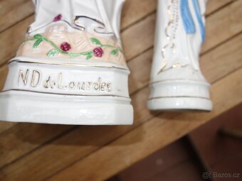 Dvě sošky - Panenka Marie Lourdská č. 2 - 11