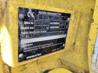 BAGR Komatsu PC14 r2015 - 1700kg - roztah. podv., hyd. svah - 11