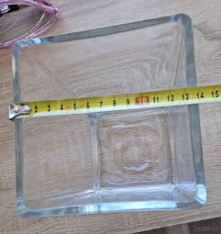 2x skleněné nádoby - 11