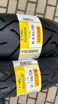 Motopneu 90/90-21 54V a 150/70-18 Michelin Adventure - 11