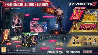 Tekken 8 – Premium Collector's Edition (bez hry, len to čo  - 11