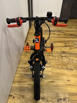Dětské kolo BTWIN Robot 14” + přídavná kolečka + zvonek - 11