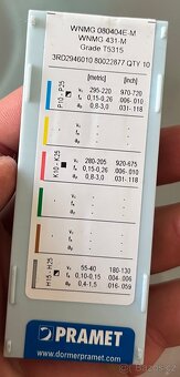 Nové soustružnické plátky Pramet - 11