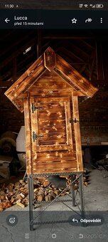 Dřevěná udirna - 11