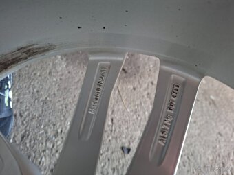 Alu kola Audi R20 5x112 originál s novýma gumová kumho. - 11