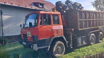 Tatra 815 hákový nosič 2x kontejner hydr. Ruka 6x6 - 11