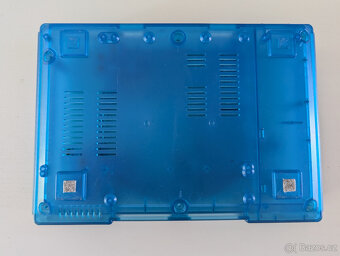 modrý shell pro Playstation 1 + ovladač + memory karta - 11