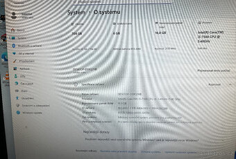 PC GIGABYTE - i5 / 16GB / RTX 2060 / 256GB SSD - 11