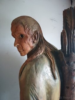 Dřevořezba dřevěná socha - 11