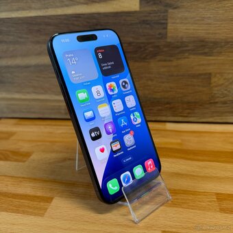 IPhone 15 Pro 128GB, modrý Titan, eSIM (rok záruka) - 11