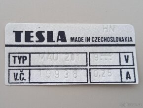 Tesla Alarmic MHY902 Retro alarm NEPOUŽITÝ - 1983 ČSSR - 11