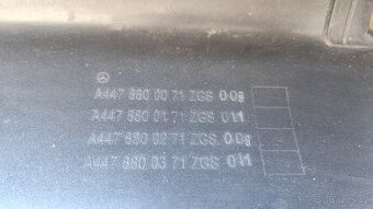 MERCEDES TŘÍDA V CLASS w447 ZADNÍ NÁRAZNÍK - 11