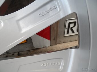 Originál Alu Kola 18 Škoda 5X112 ET 48 Zachovalé. - 11
