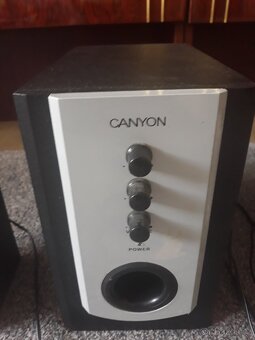REPRODUKTORY  +  SUBWOFÉR  2.1  ZN.  CANION - 11