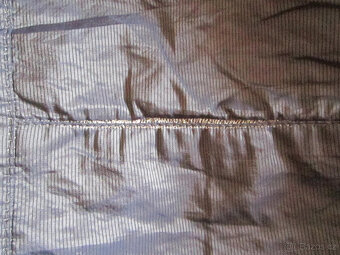 Bunda pravá kůže / látka, vel. L/40, s podšívkou - 11