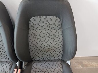Vyhřívané černé sedačky + kabeláž Škoda Fabia Fl. - 11
