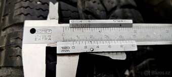 185/70 R14  zímní pneumatiky 2x 6mm 2x 5mm  4x100 - 11