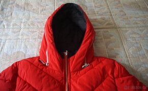 Dámská prošívaná červená zimní bunda Epister 2XL/42-44 - 11