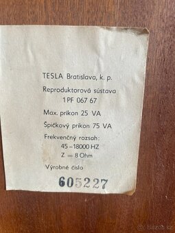 Gramofon NZC431 + třípásmové reprobedny Tesla 1PF06767. - 11