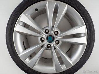 Škoda Octavia - Originání 18" alu kola - Letní pneu - 11