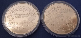 Maďarské pamětní mince 5 - 2000 forintů - 11