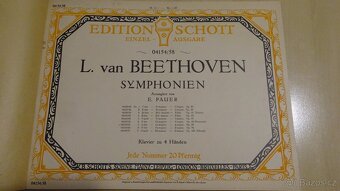 BEETHOVEN – staré noty - 11
