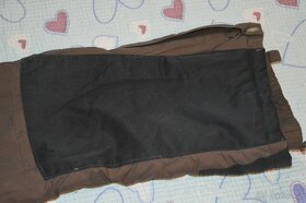 128 134 zimní bunda oteplené kalhoty oteplováky - 11