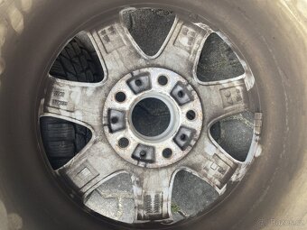 Alu disky 5x120 z vozu BMW řada 1, pneu zimní - 11